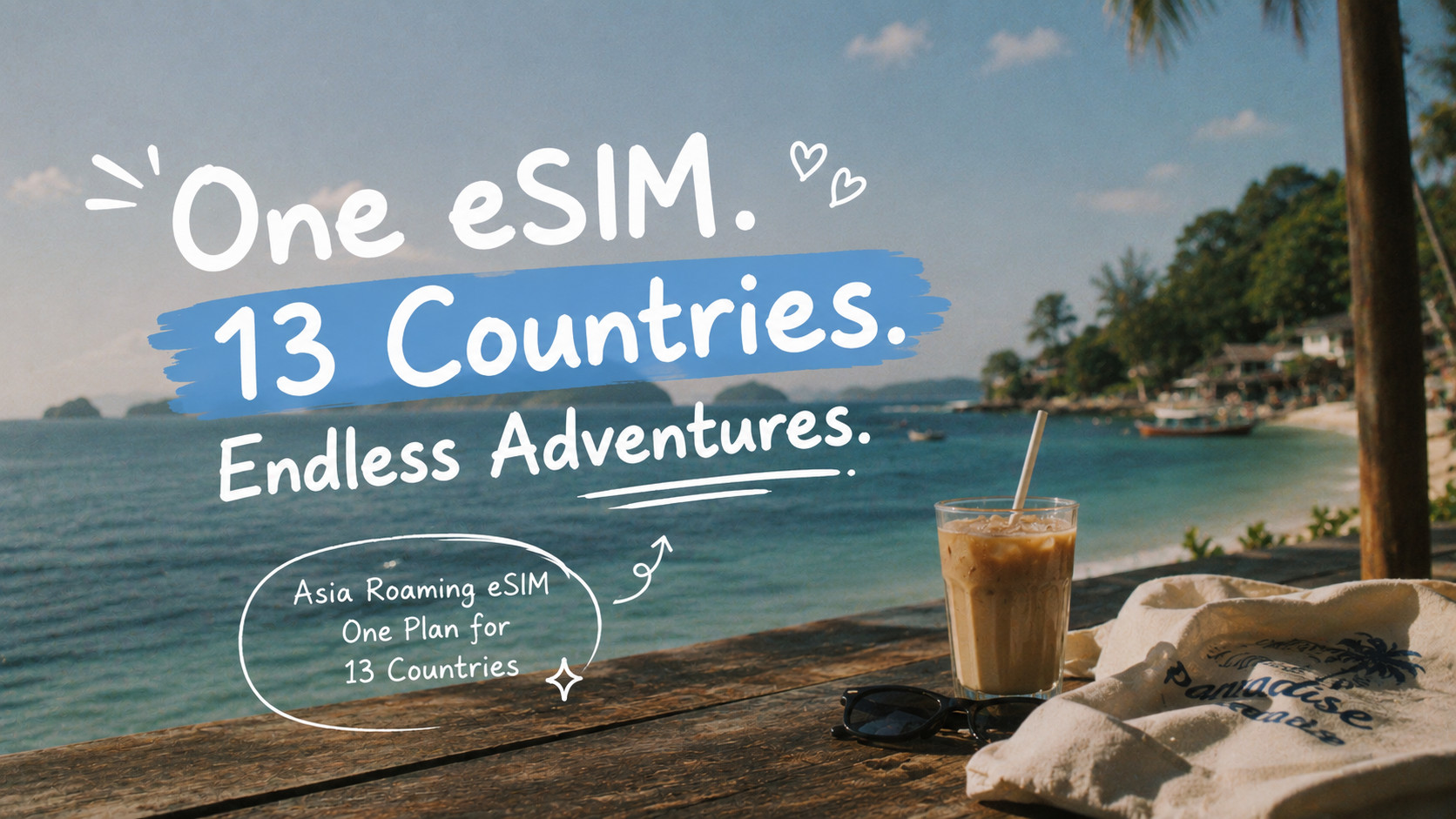Asia 13 Countries eSIM: One Plan for Multi-Country Travel in Asia