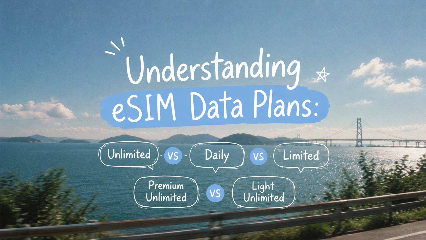 Understanding eSIM Data Plans: Unlimited vs Daily vs Limited vs Premium Unlimited vs Light Unlimited