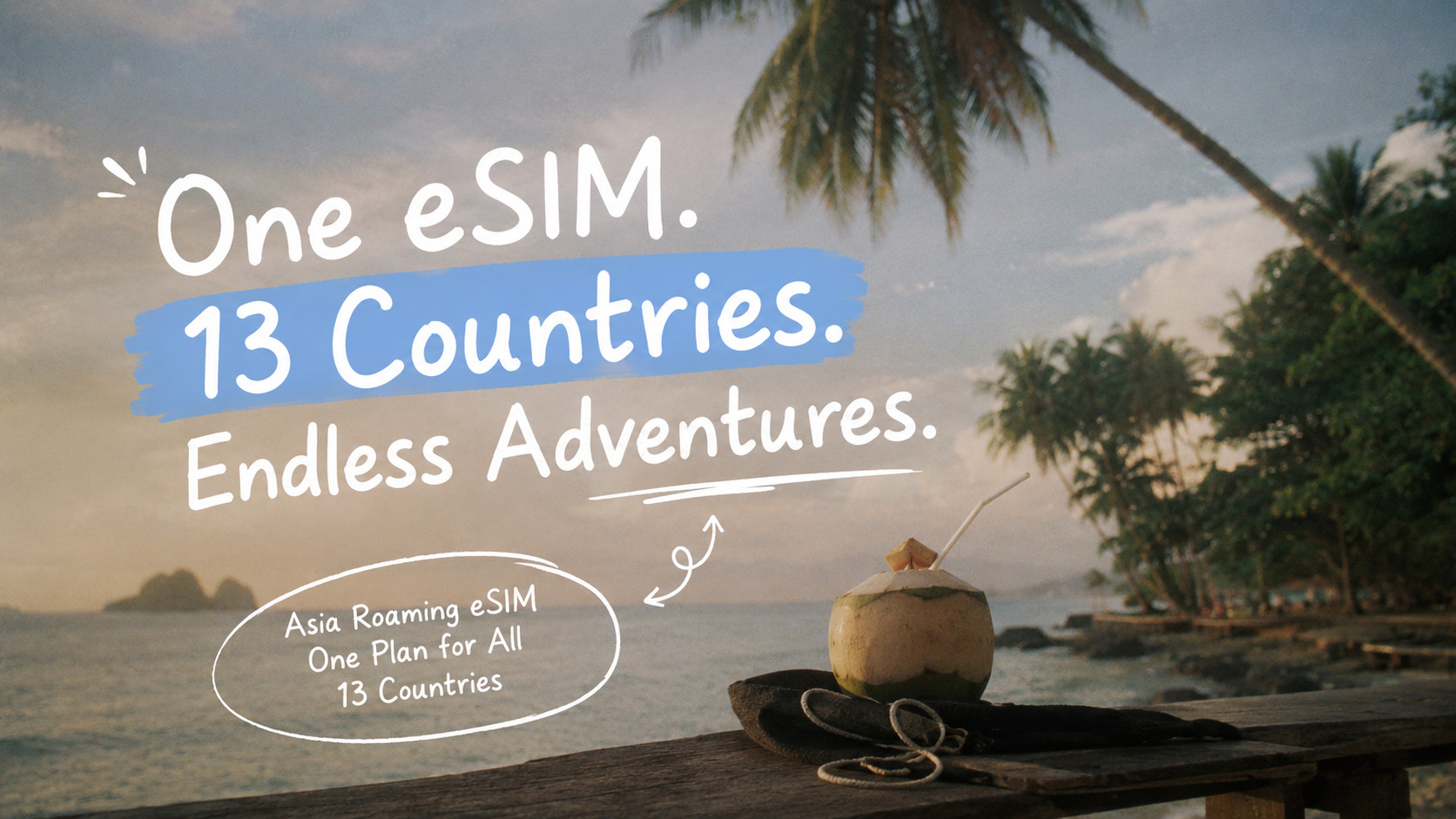 Asia 13 Countries eSIM: One Plan for Multi-Country Travel in Asia