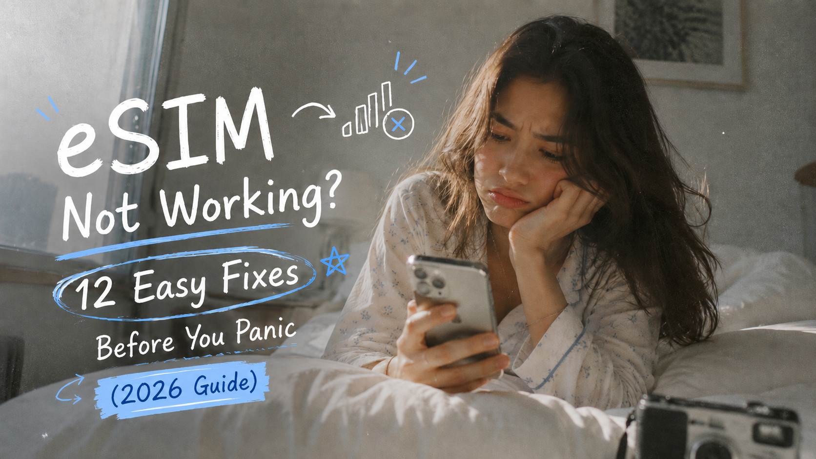 eSIM Not Working? 12 Easy Fixes Before You Panic (2026 Guide)