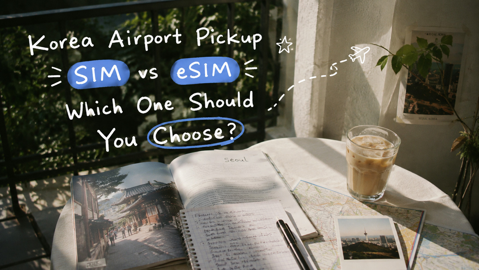 Korea Airport Pickup SIM vs eSIM: Which One Should You Choose?