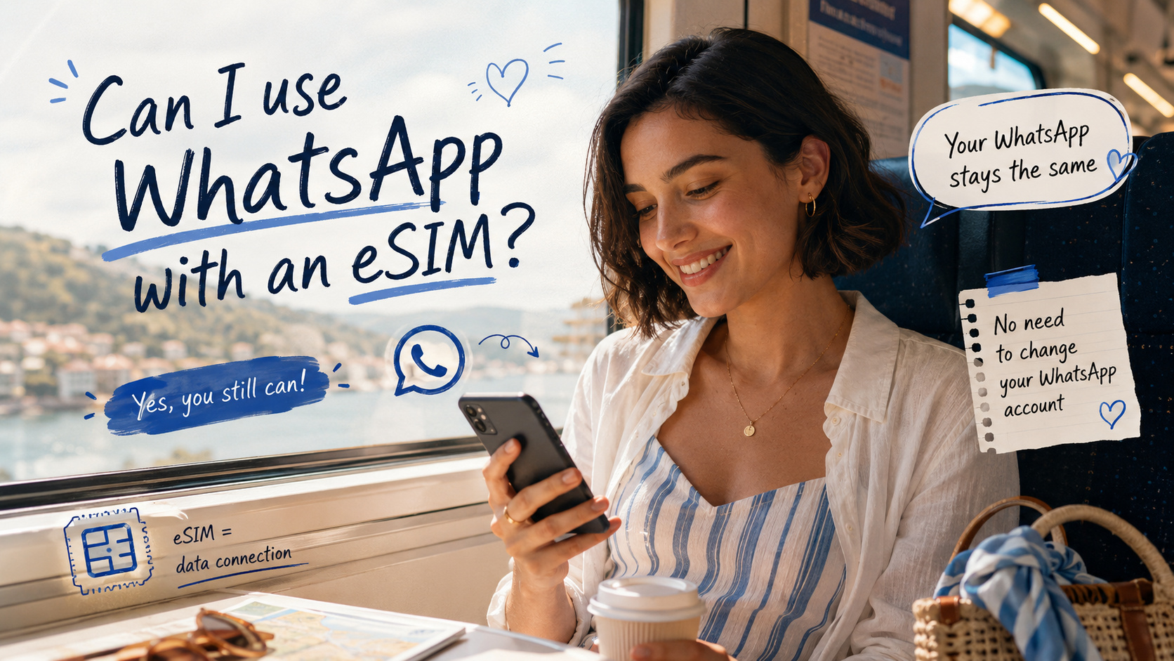 Can I Use WhatsApp with an eSIM?