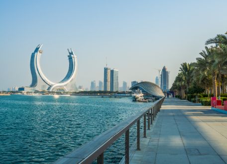 Qatar travel eSIM with prepaid mobile data for reliable connectivity throughout your trip.